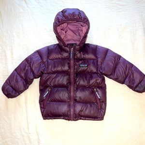 Patagonia Hi Loft Down Puffer - Purple (size 3T)
